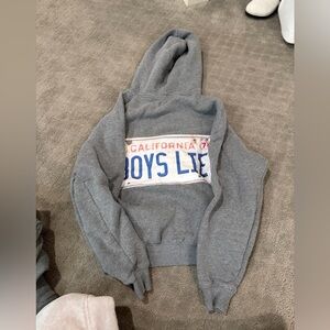 Boys Lie Gray California Hoodie & pants set